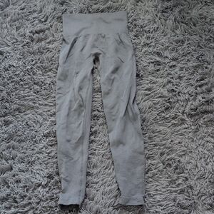 Halara Gray High-Waisted Leggings